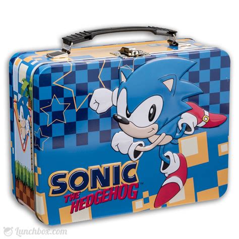 sonic the hedgehog metal lunch box|sonic lunch box target.